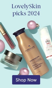 From award-winning skin care to must-have makeup, these bestselling products of the year are sure to wow. Shop from the LovelySkin Staff’s favorite skin, hair, makeup, tool and body products.