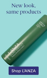A L'ANZA hair product lying flat